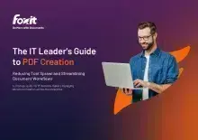 The IT Leader's Guide to PDF Creation