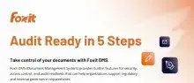 How Foxit DMS Supports Document Control and Compliance