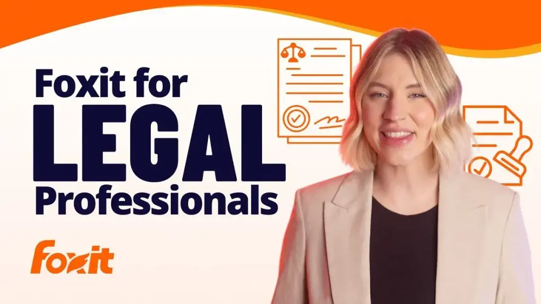 Foxit for Legal Teams
