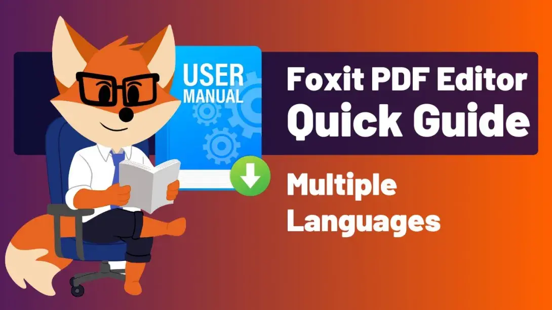 Foxit pdf editor quick guide foxit resource hub