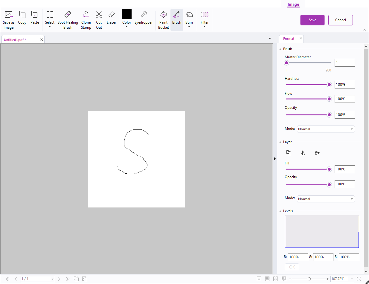The Image Editor Window