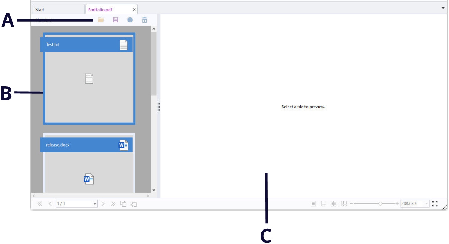 A Sample PDF Portfolio