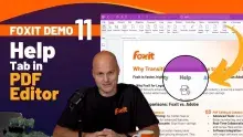 Exploring Foxit's Built-in Help Resources
