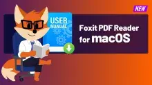 Foxit PDF Reader for Mac User Manual