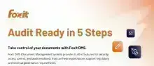 How Foxit DMS Supports Document Control and Compliance