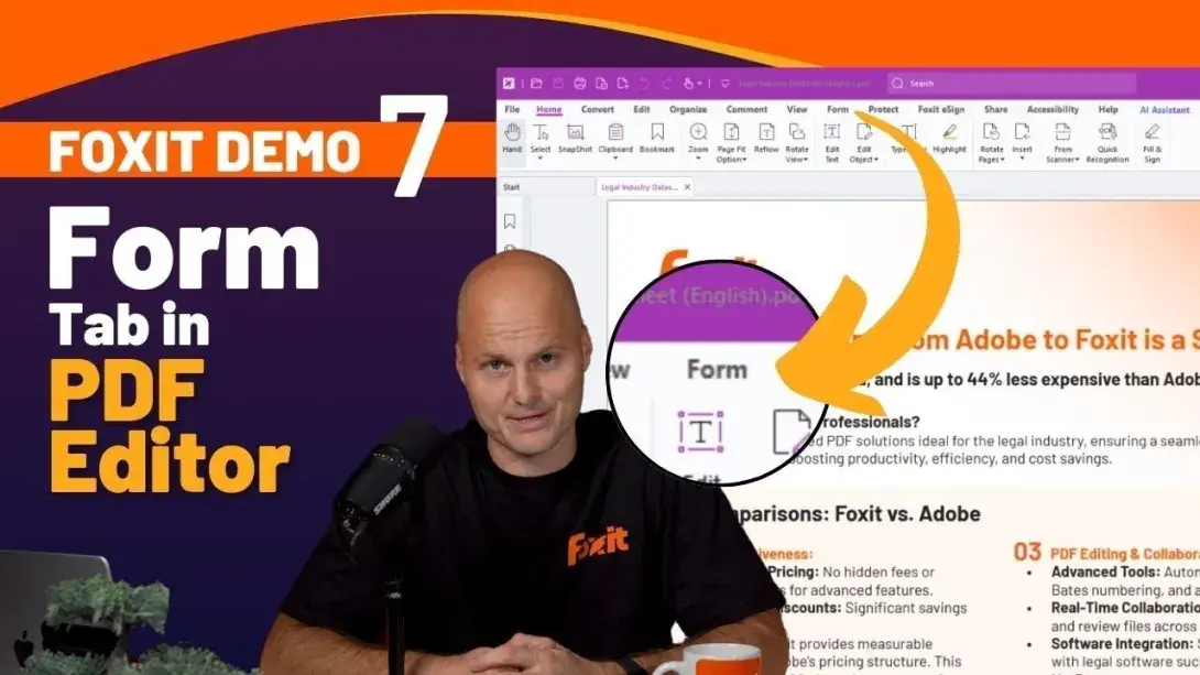 Form Tab for Interactive PDF Forms