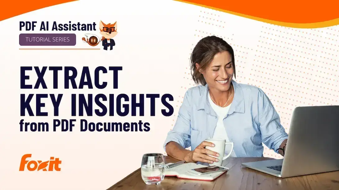 How To Extract Key Insights from PDF Documents with AI