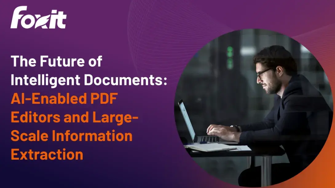 The Future of Intelligent Documents: AI-Enabled PDF Editors and Large Scale Information Extraction
