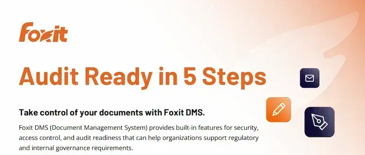 How Foxit DMS Supports Document Control and Compliance